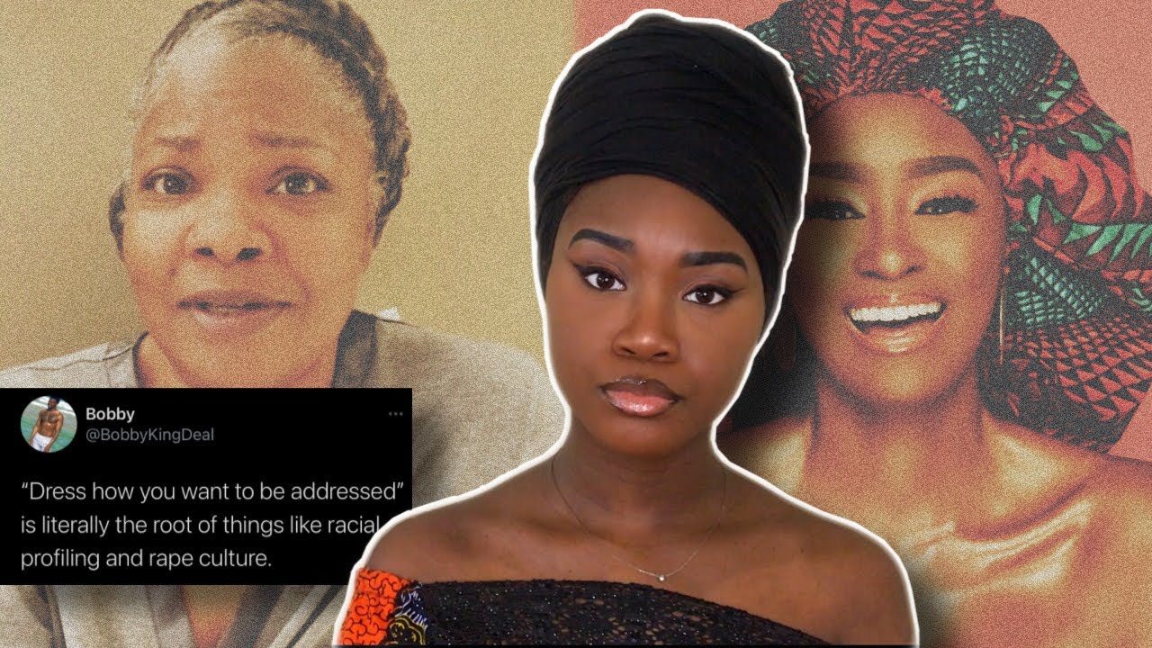“Dress how YOU WANT to be addressed”| Sounds like RESPECTABILITY POLITICS to me....