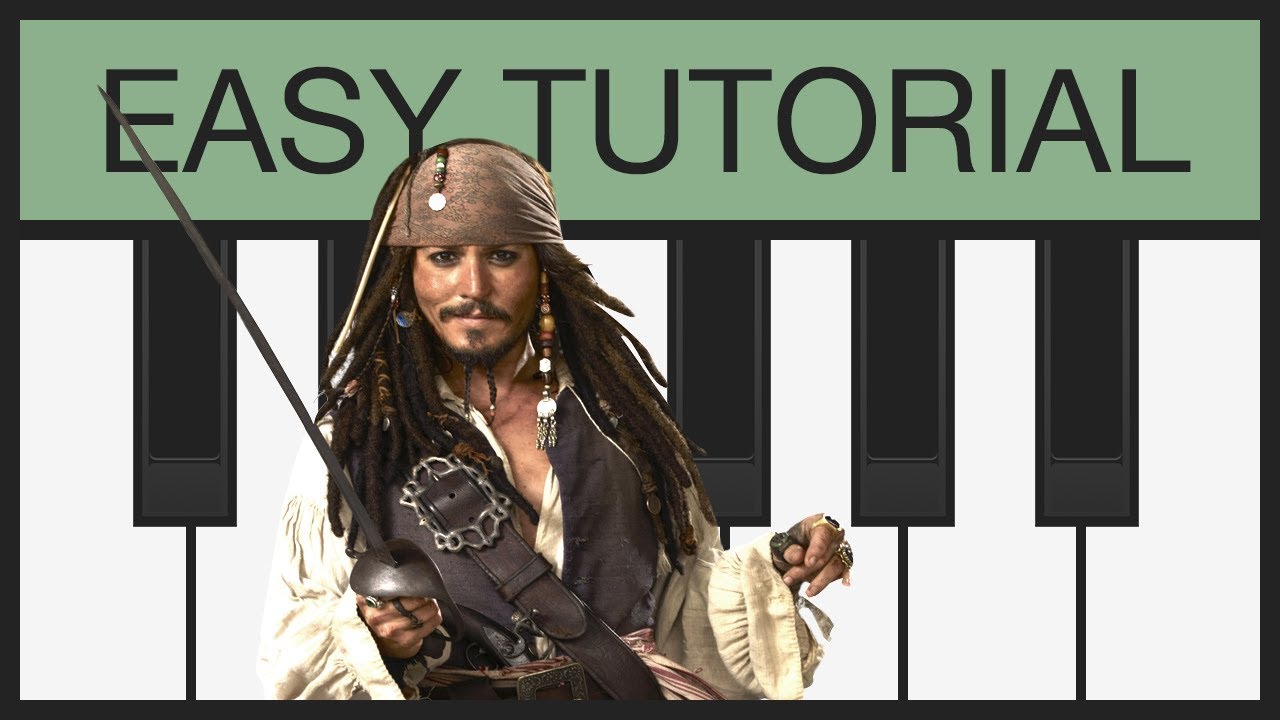Pirates of the Caribbean | EASY Piano Tutorial | Melodica | Slow