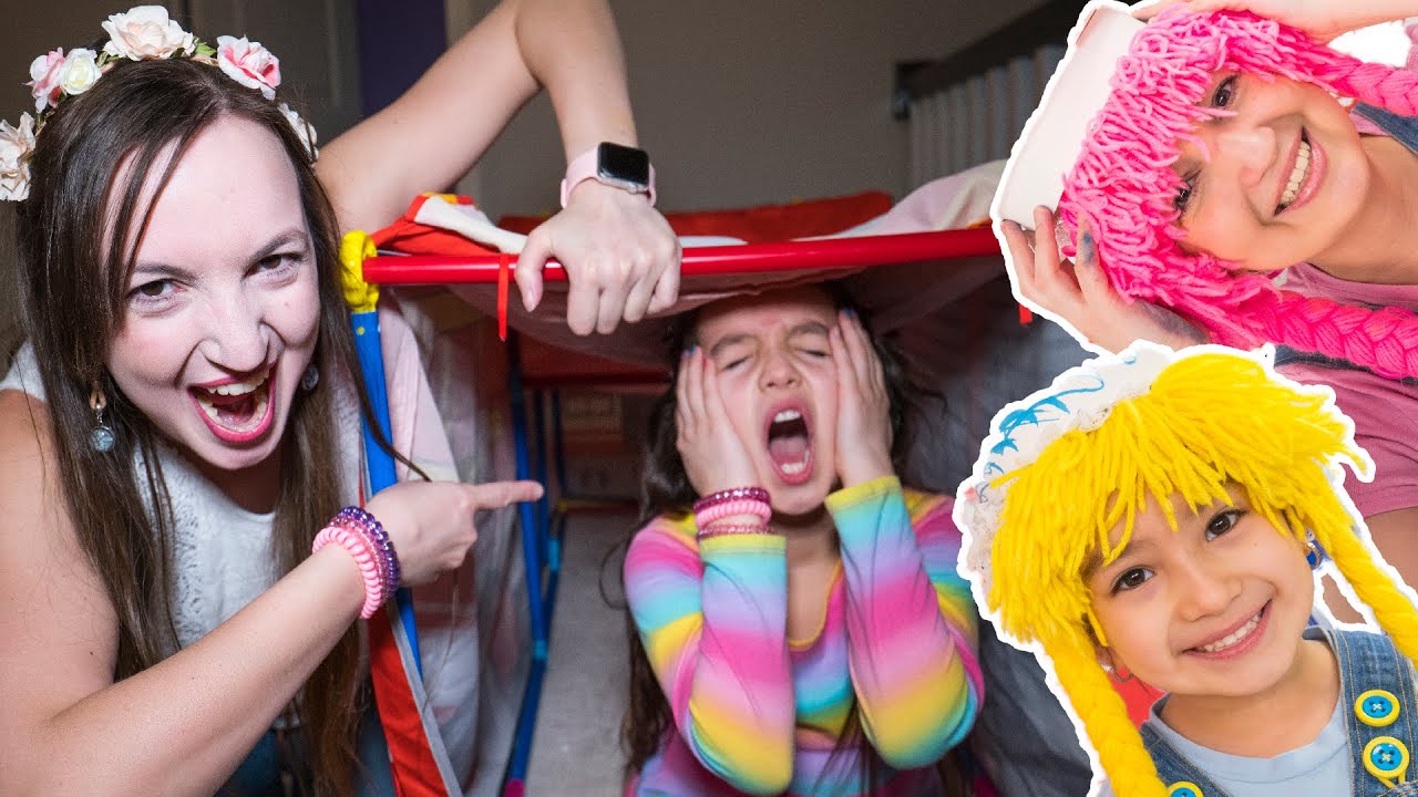 Cute Hairstyle Ideas Playing Hide and Seek, Peinados para Niñas Jugando al Escondite