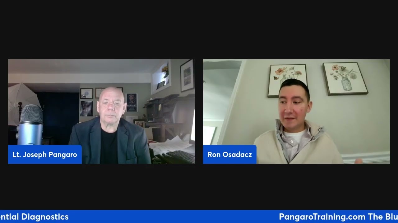 Lt. Joe and Det. Ron Osadacz discuss the need for officer to have life insurance.