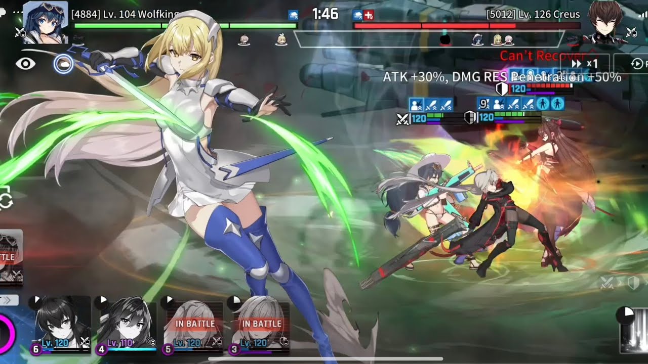 CounterSide PvP (Ranked), Ais Wallenstein vs Joo Shiyoon⚡