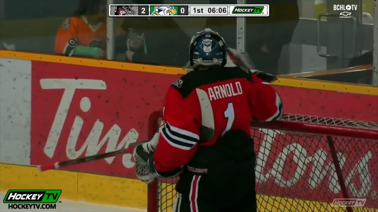 Alberni Valley Bulldogs 3 Surrey Eagles 1