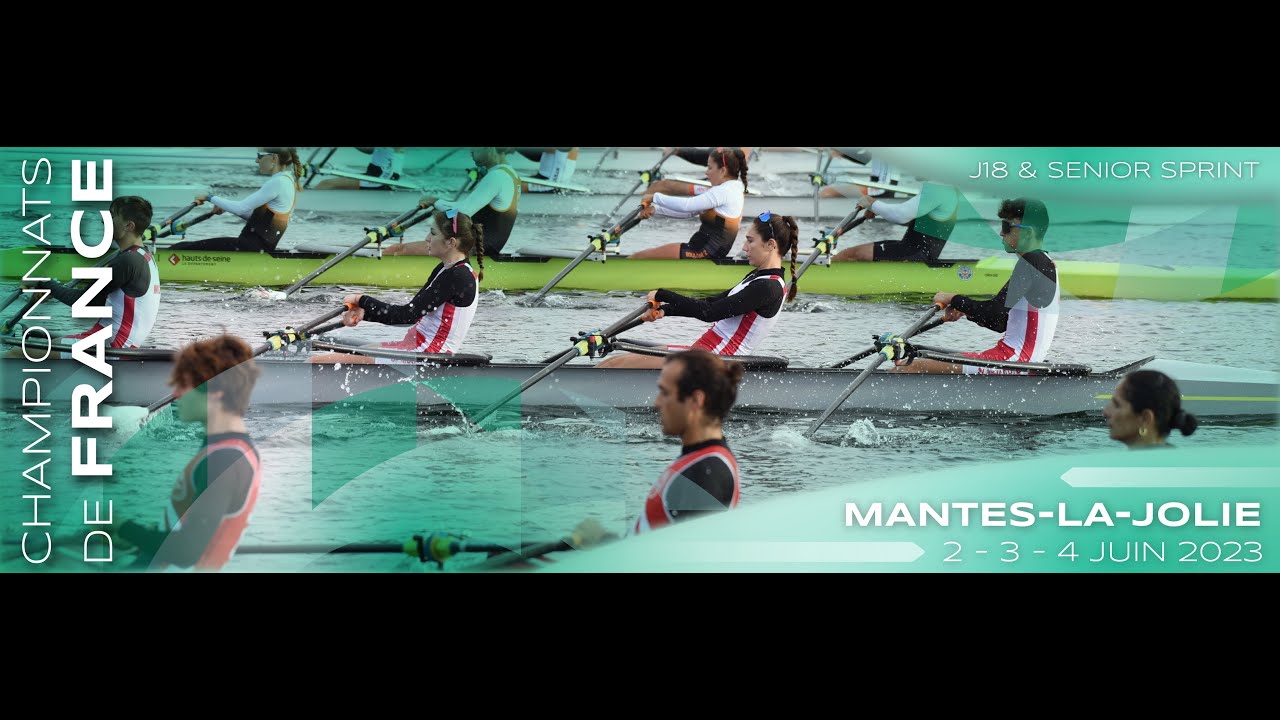 Finales championnats de France J18 Bateaux longs et seniors sprints 2023