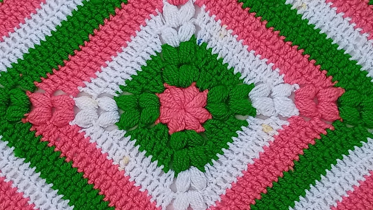 क्रोशिया से थालपोश बनाना सीखें thalposh crochet rumal design thalposh design Thalposh Crochet   wool