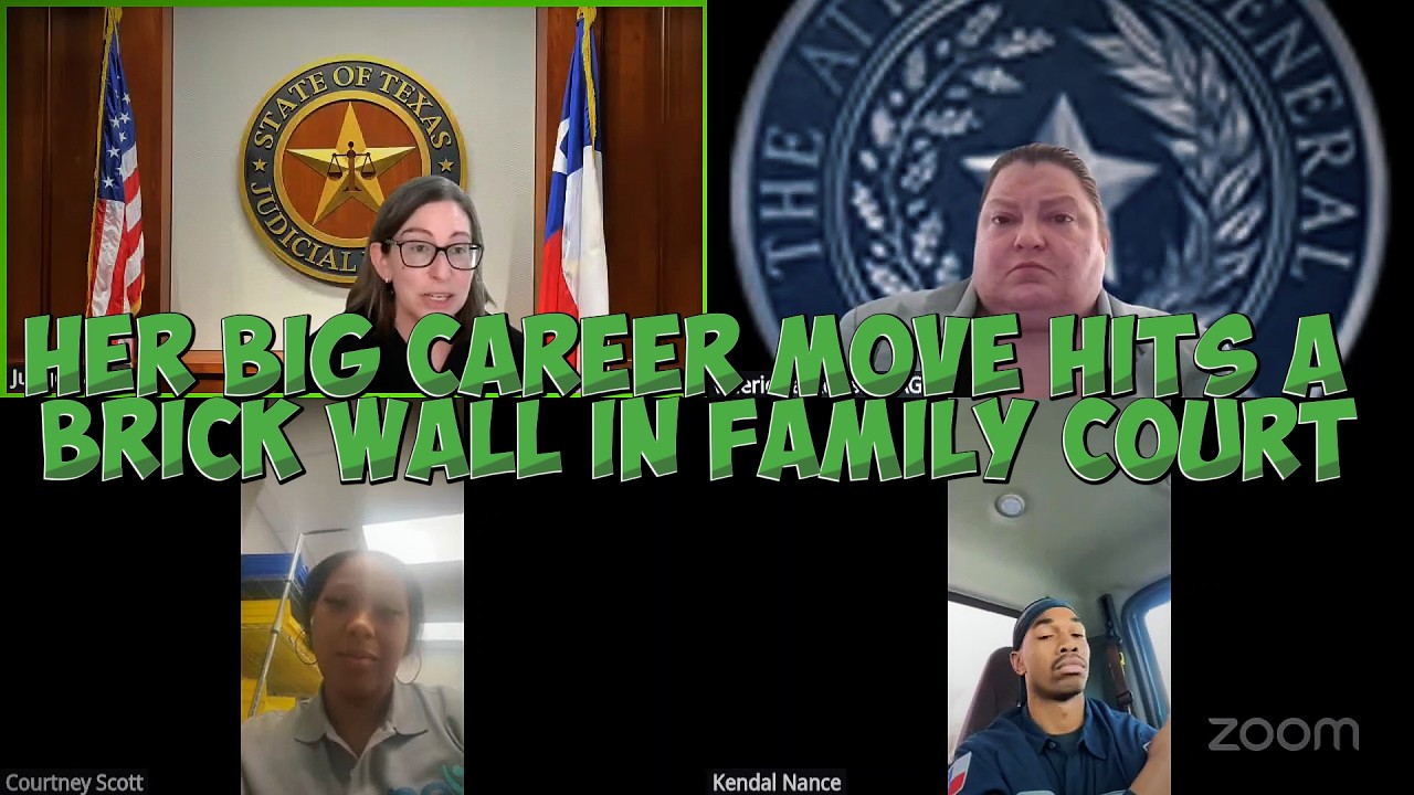 Her Big Career Move Hits a BRICK WALL in Family Court