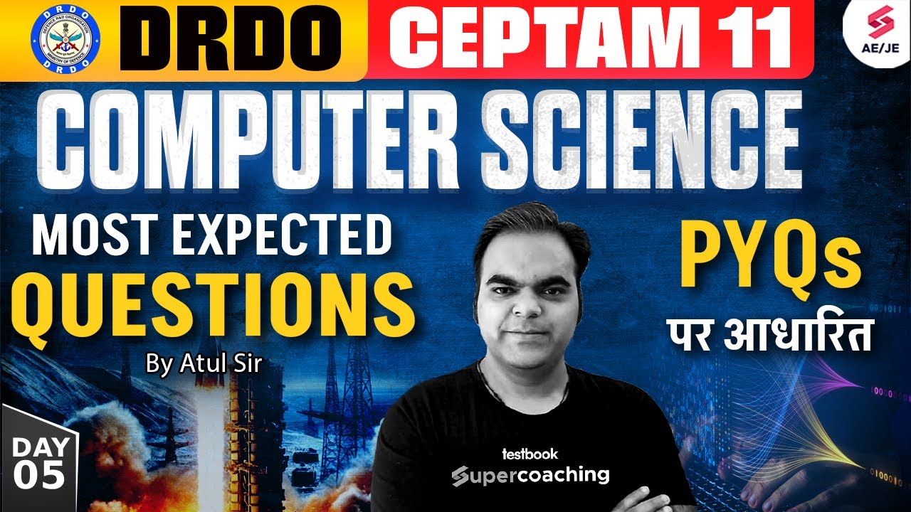 DRDO CEPTAM 11 Preparation | DRDO CEPTAM 11 Computer Science Classes | Atul Sir