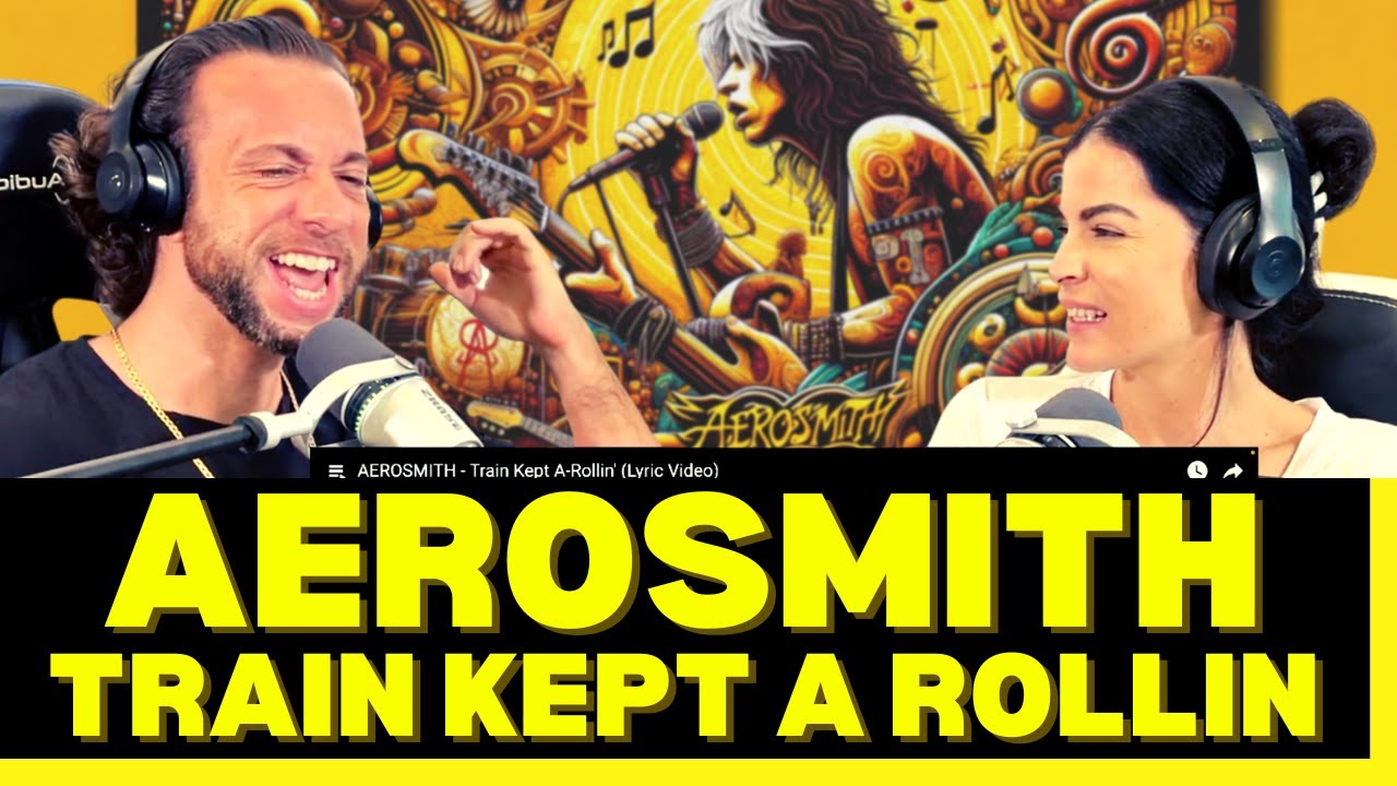 HAD NO CLUE AEROSMITH ROCKED LIKE THIS! First Time Hearing Aerosmith - Train Kept A Rolling Reaction