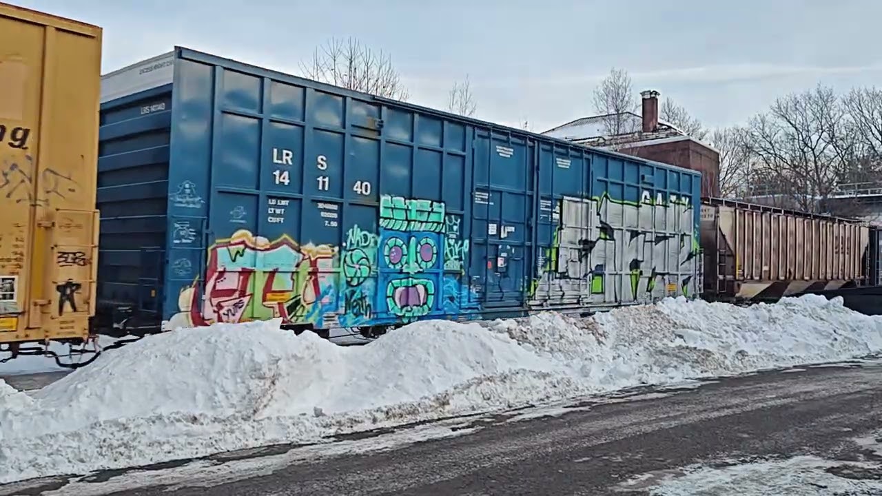 Clinton MA Freight Train CSX M426
