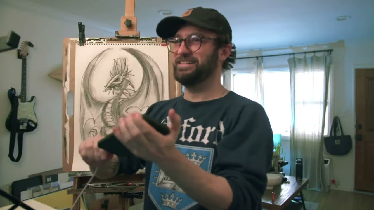 Speed Portrait Drawing Live Picasso Energy Many Faces One Stream