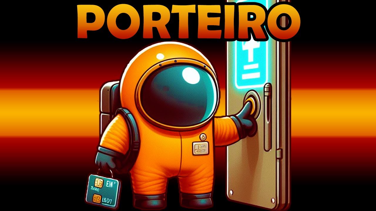 Virei o PORTEIRO e POSSO ABRIR TODAS AS PORTAS no Among Us Mod