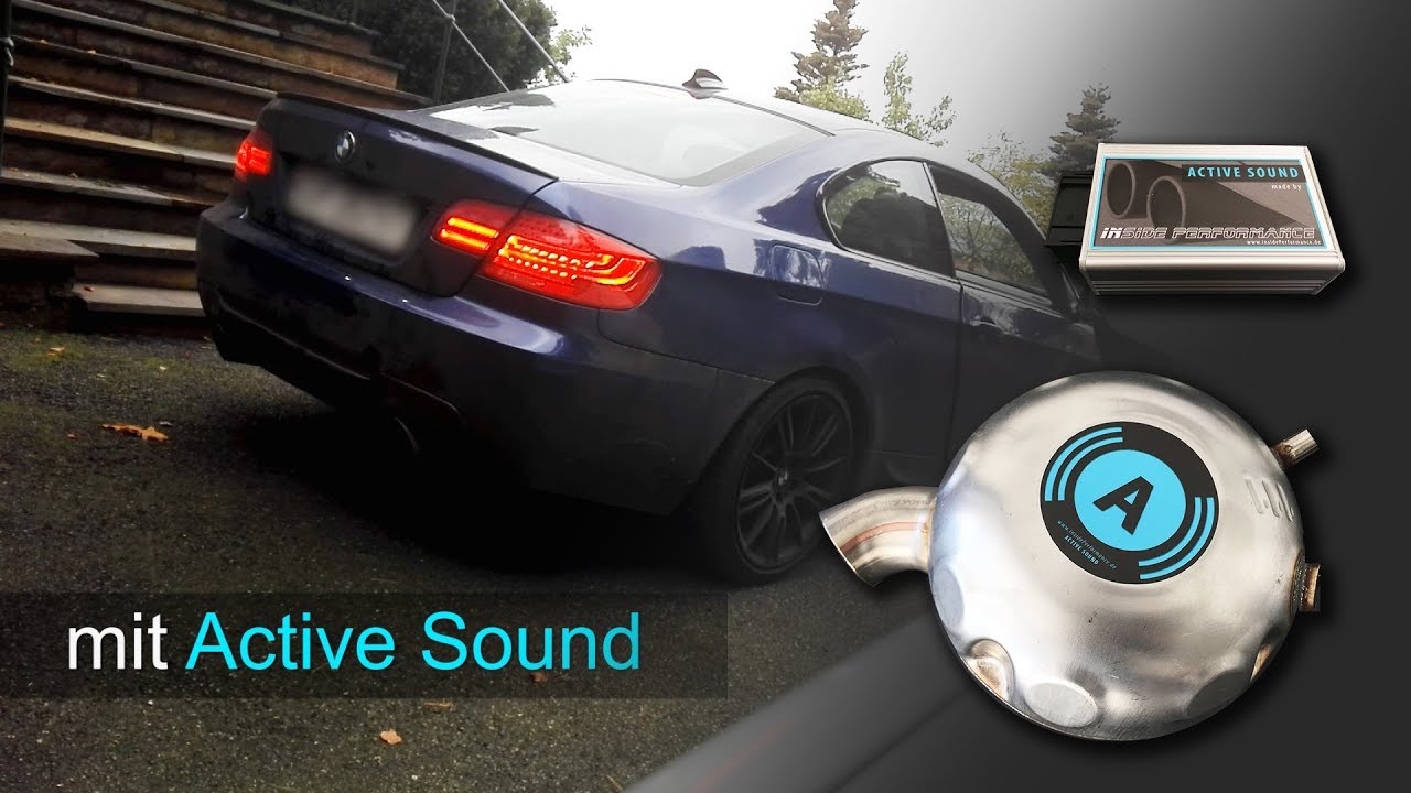 Active Sound im BMW Diesel 320d E92 Coupe - von insidePerformance