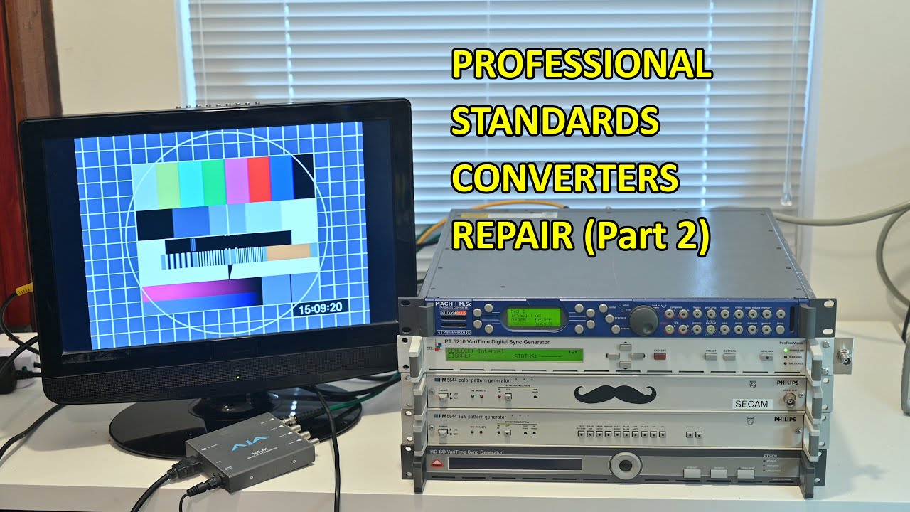 #28 - Snell & Wilcox Mach1 Television Standards Converters repair - Part 2