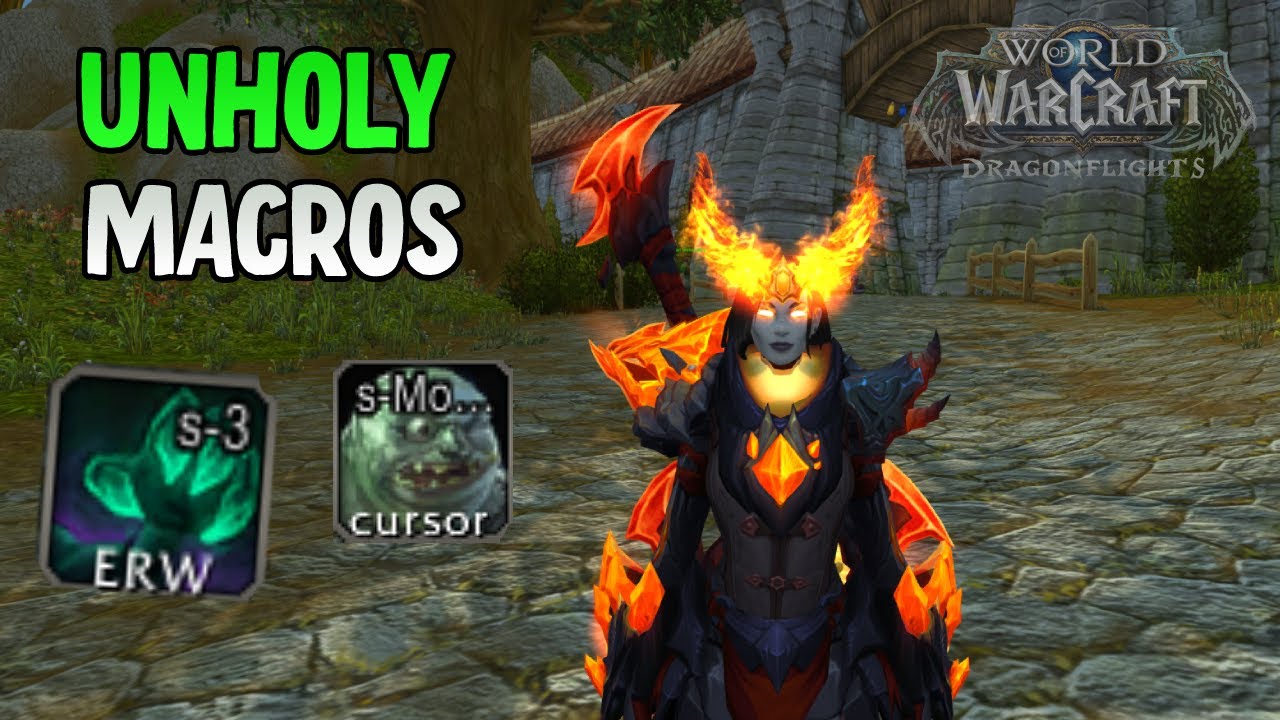 Unholy DK PvP Macros (USE LESS KEYBINDS!!!) - Dragonflight 10.0
