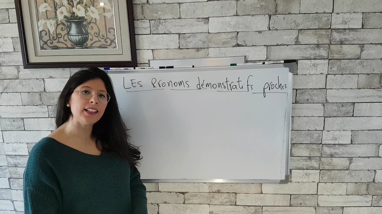 COURS N°8 : LES PRONOMS DÉMONSTRATIFS PROCHES EN LANGUES ARABE