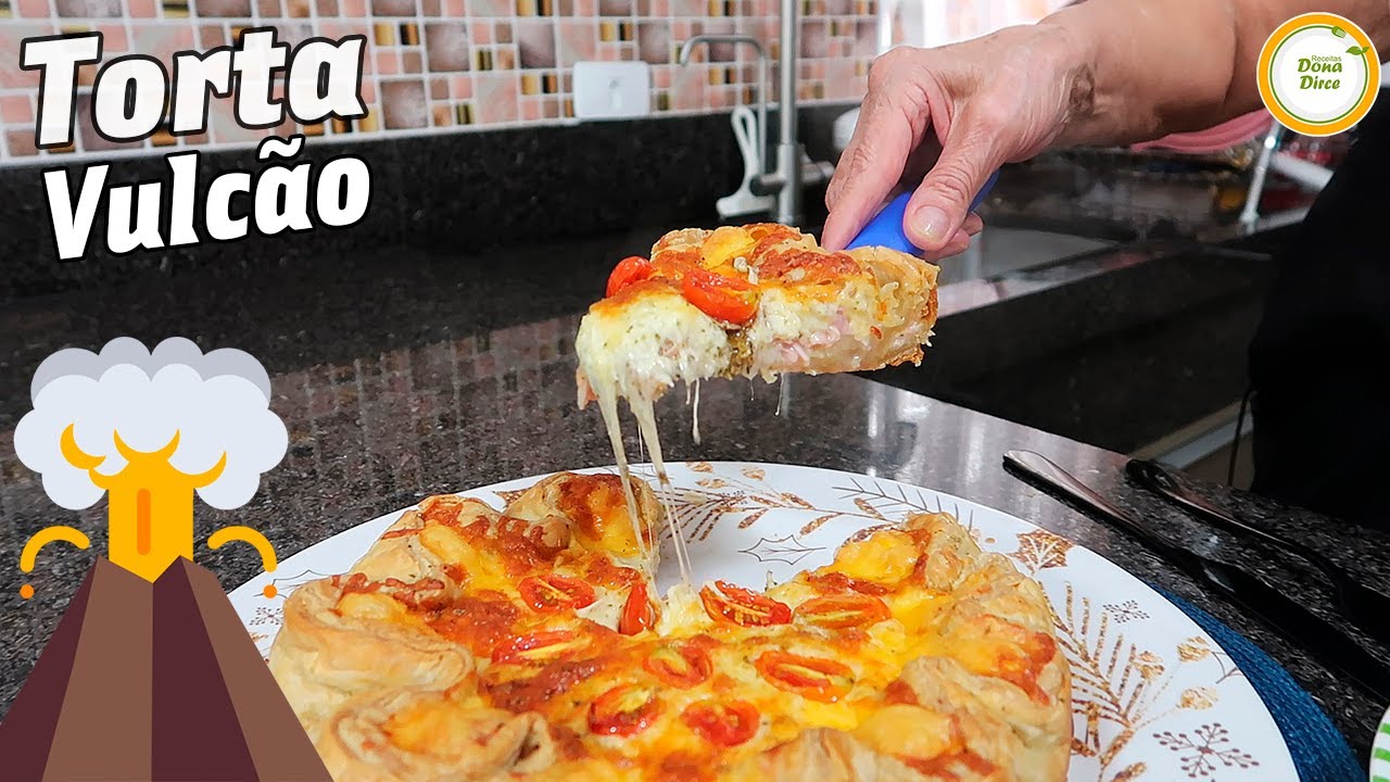 TORTA VULCÃO! SIMPLESMENTE UMA EXPLOSÃO DE SABOR #970