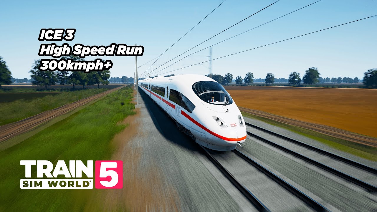 ICE 3M Speed Test | Pfälzische Ludwigsbahn: Mannheim - Kaiserslautern Route | Train Sim World 5