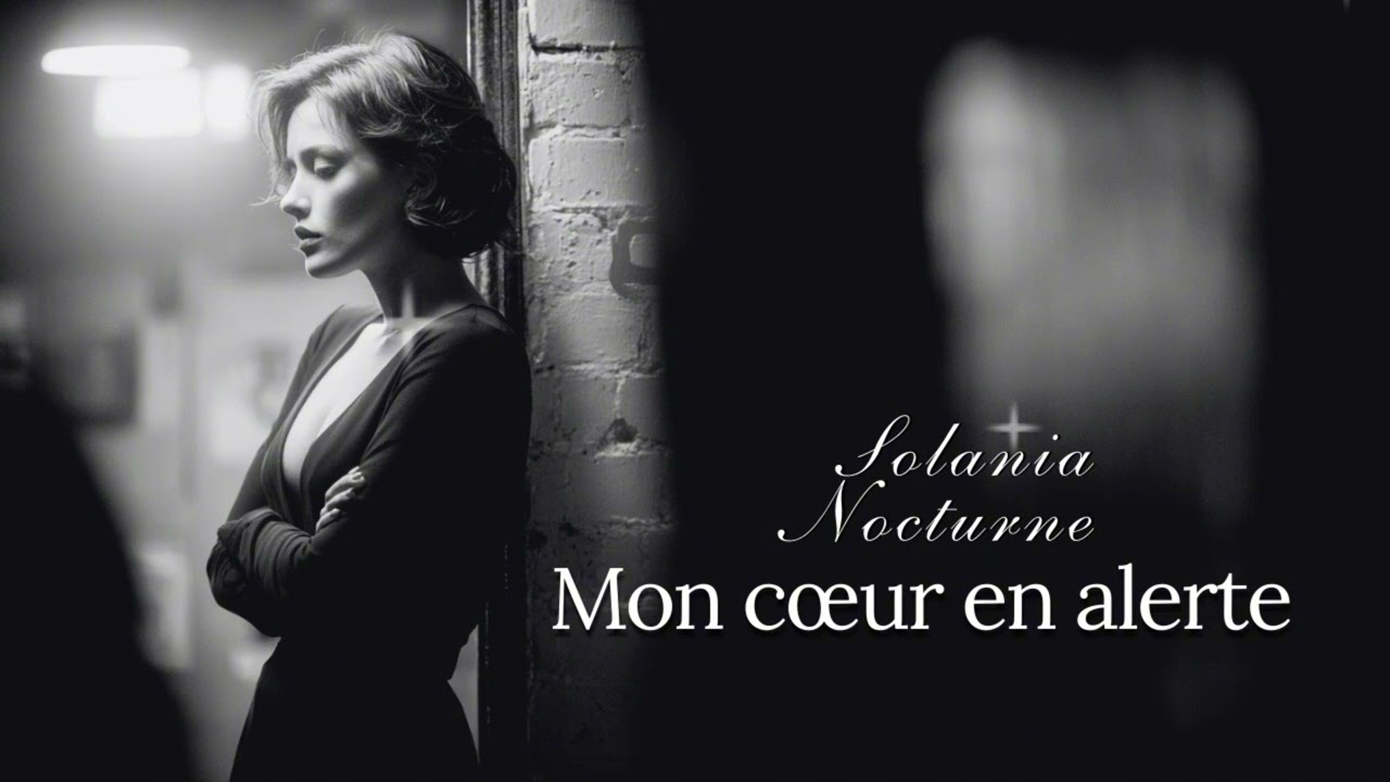 ❥ Mon cœur en alerte | French Noir Chanson | Emotional Vigilance | Solania Nocturne #frenchmusic