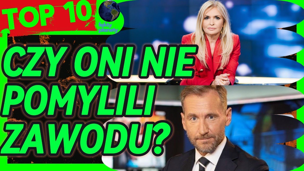 NAJGORSI POLSCY DZIENNIKARZE TOP 10