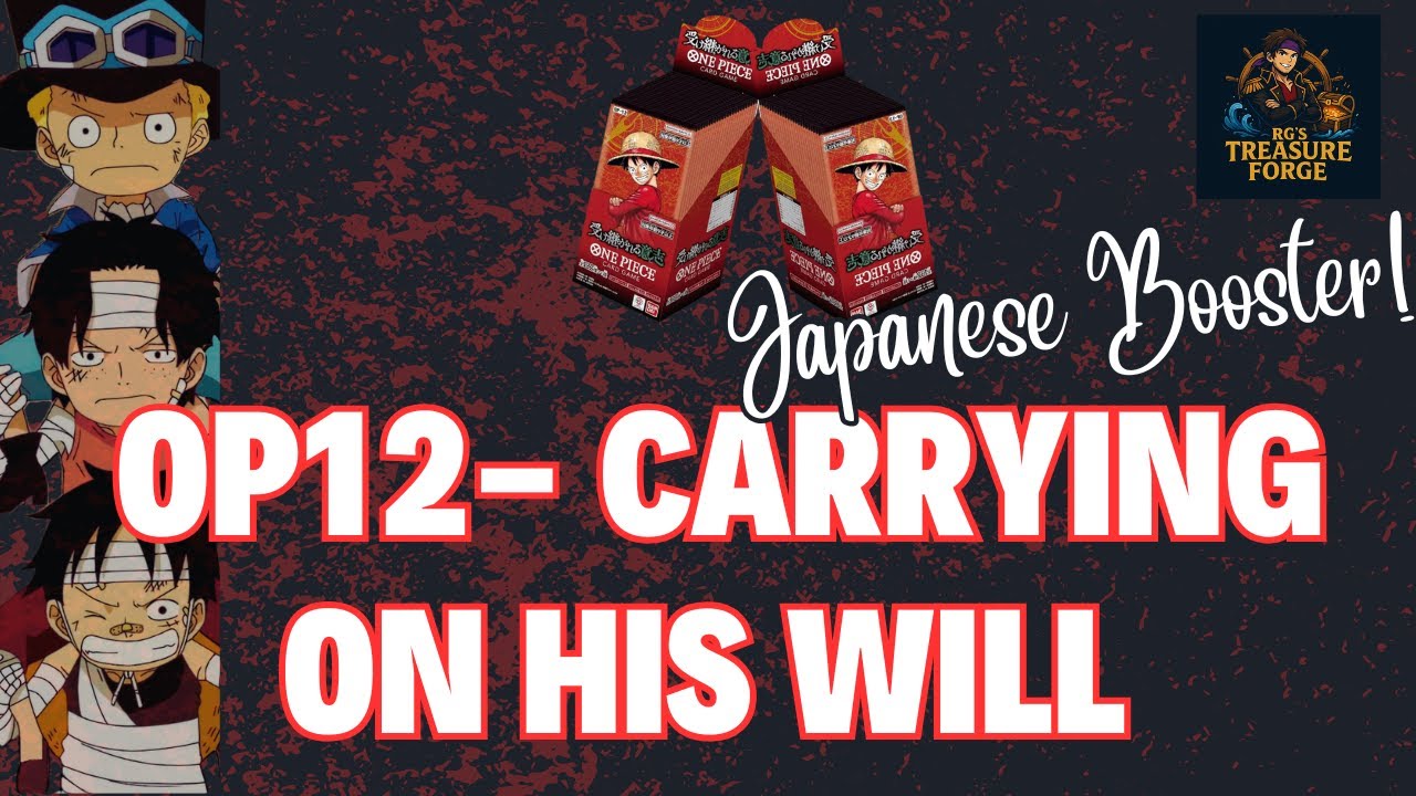 One Piece - OP13 - Carrying on his Will - Pack Opening - Japanese 