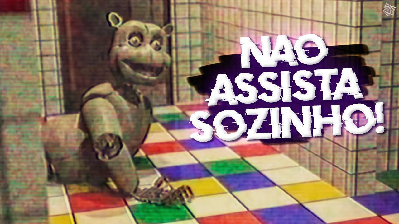 ESSA É A FITA VHS DE FIVE NIGHTS AT FREDDY'S MAIS ASSUSTADORA QUE JÁ ASSISTI!