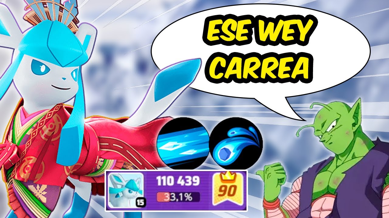 ¡LOS NERFS NO DETIENEN (NI DETENDRÁN) A GLACEON! ✨ Guía, build, medallas y gameplay | Pokemon Unite