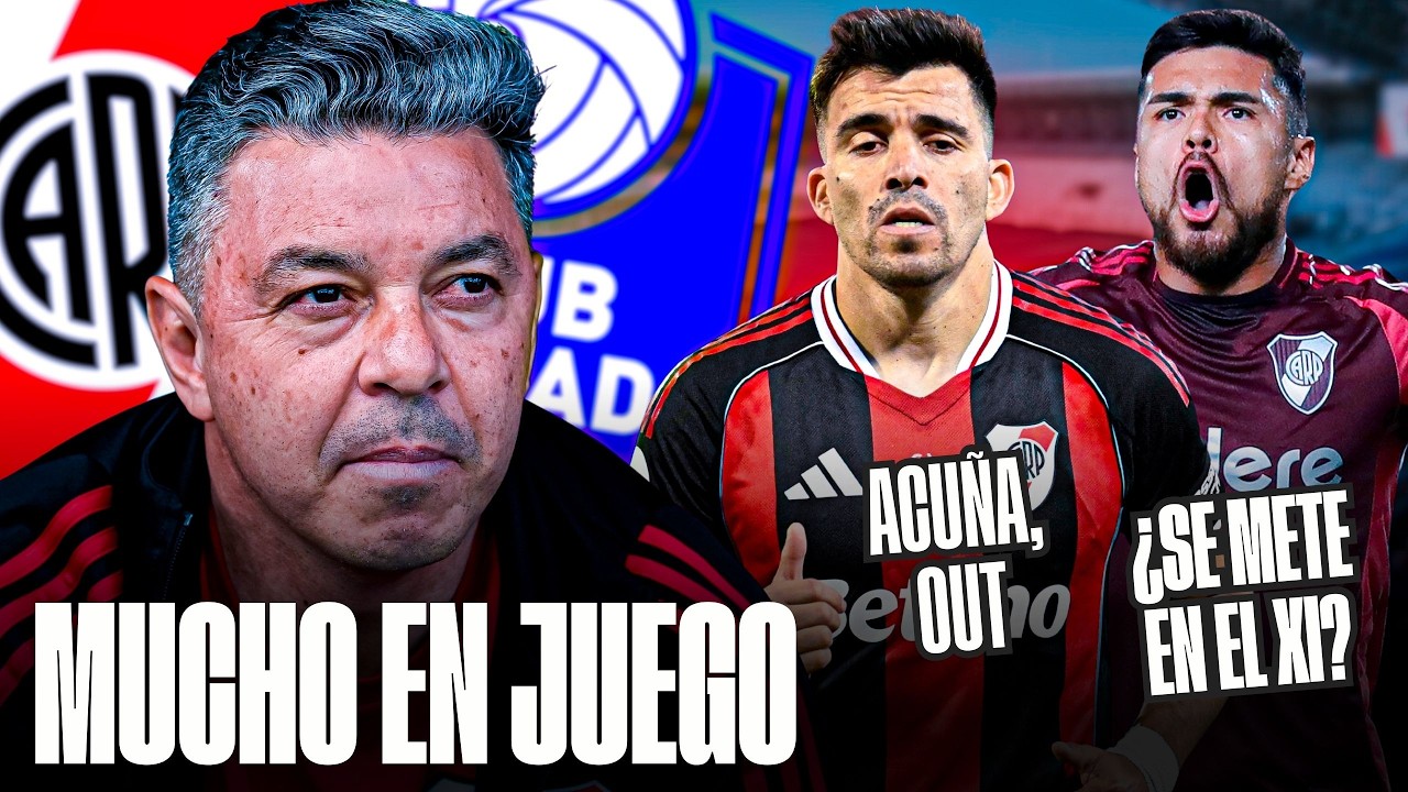🎙⚽ LA PREVIA del DEBUT de RIVER por COPA ARGENTINA: ¿SALAS TITULAR?, ACUÑA LESIONADO, P. DÍAZ y más