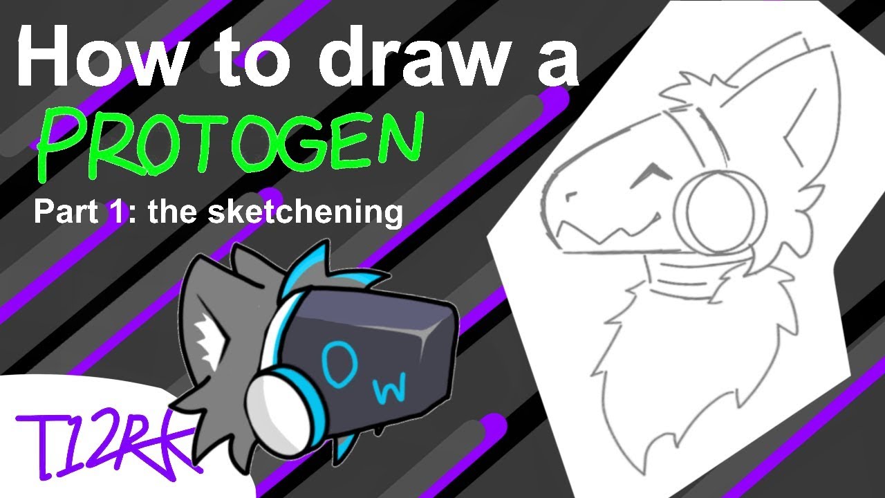 How to draw a protogen (Part 1/2)