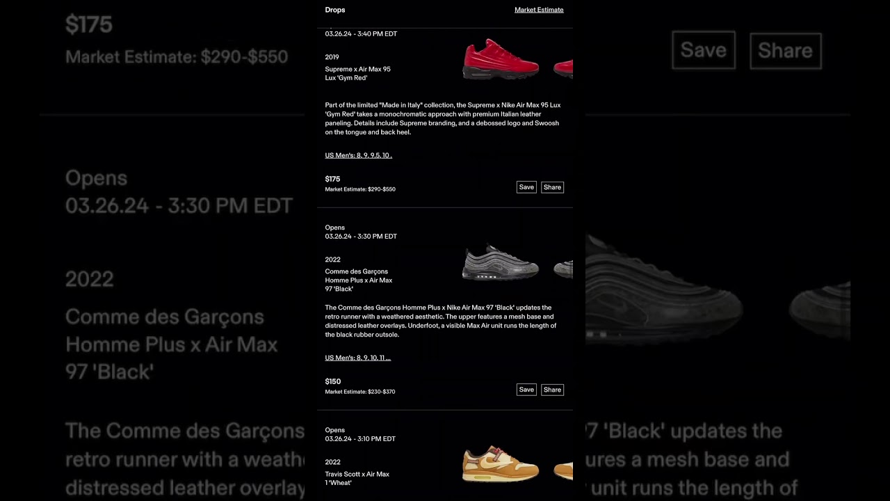 GOAT APP cooking something #sneaker #goatapp #airmaxday #airmax #youtubeshorts