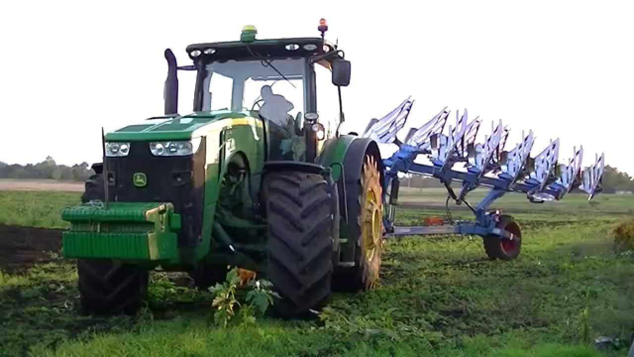 John Deere 8320R (2014) + Lemken Vari-Diamant 10 (6) szántás
