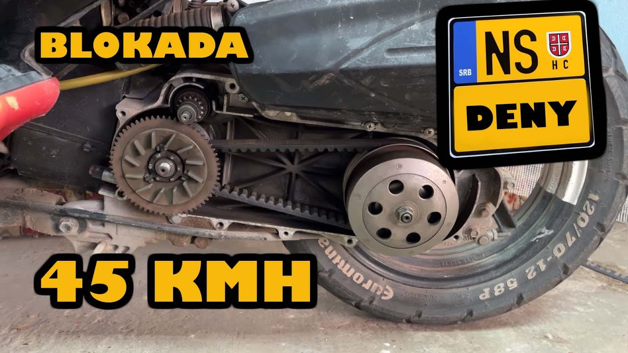 KAKO NAPRAVITI BLOKADU NA SKUTERU/ KAKO OSTATI NA ZUTIM TABLAMA