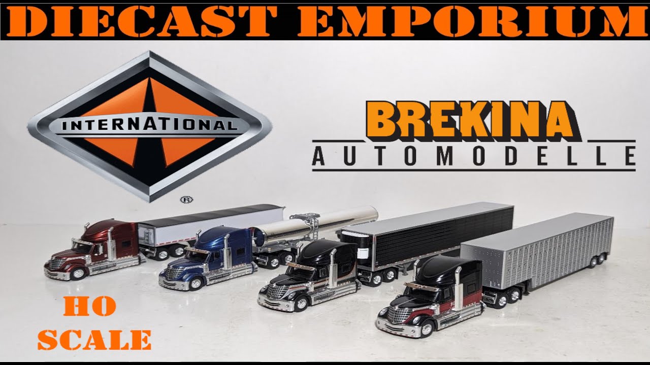 1:87 масштаб HO Brekina 2010 International LoneStar Trucks