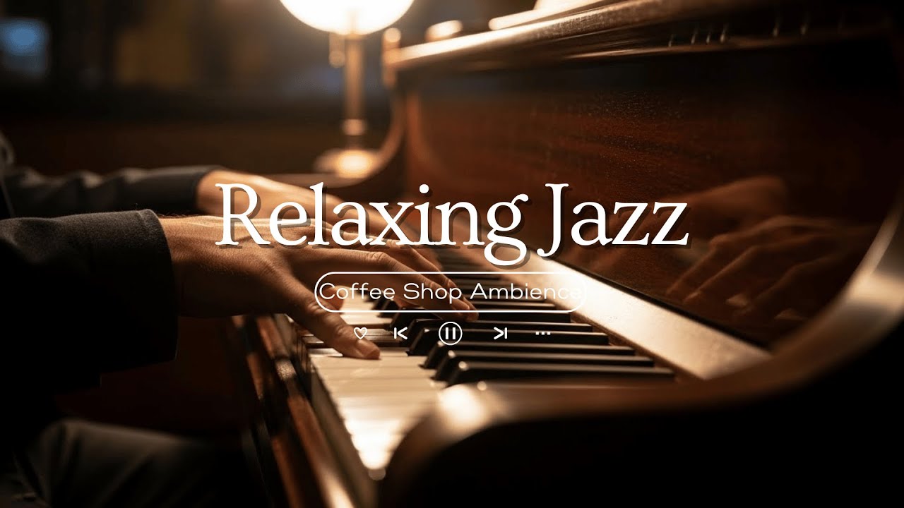 Smooth Jazz Instrumental Music for Good Mood 🍂 Cozy Fall Coffee Shop Ambience & Jazz Relaxing Music