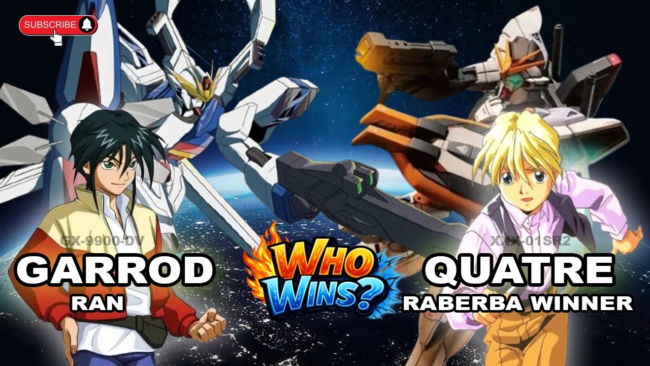 Gundam X Divider vs Sandrock Custom – Who Wins? (Garrod vs Quatre)
