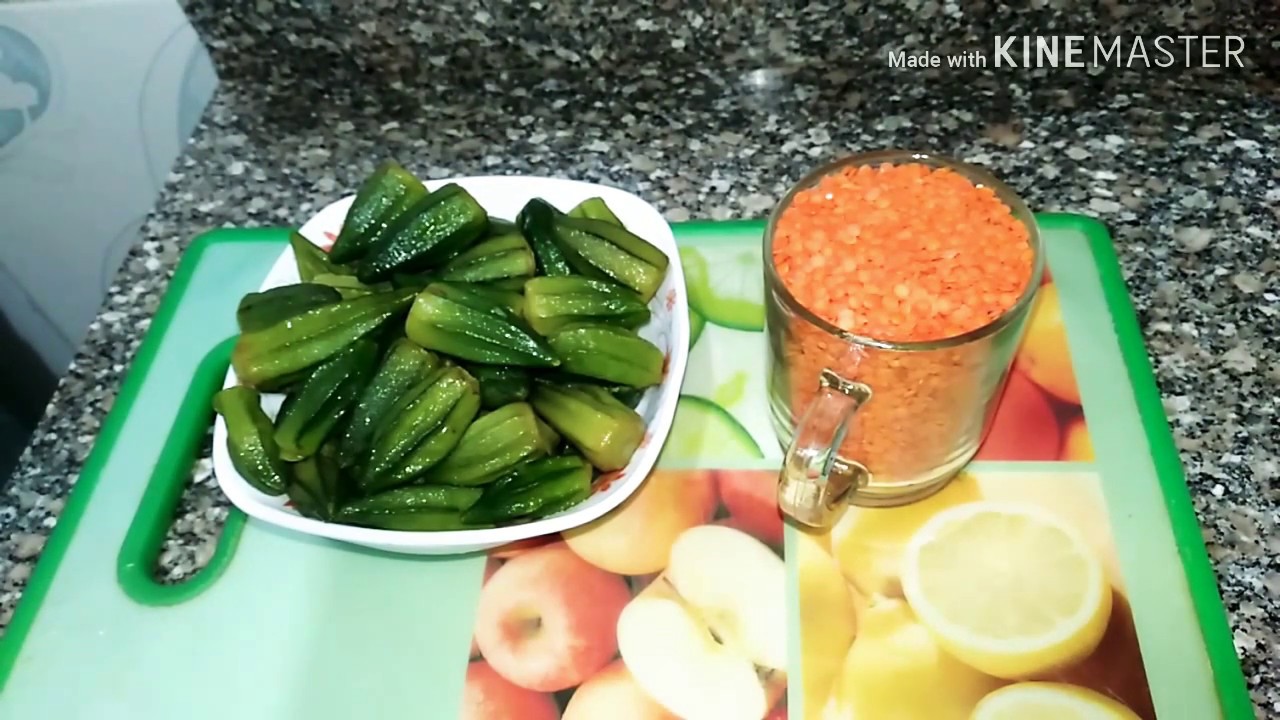عندك عدس وبامية هتعملى بيهم أحلى أكلة واللى مش بيحب البامية هيحبها 😘😘
