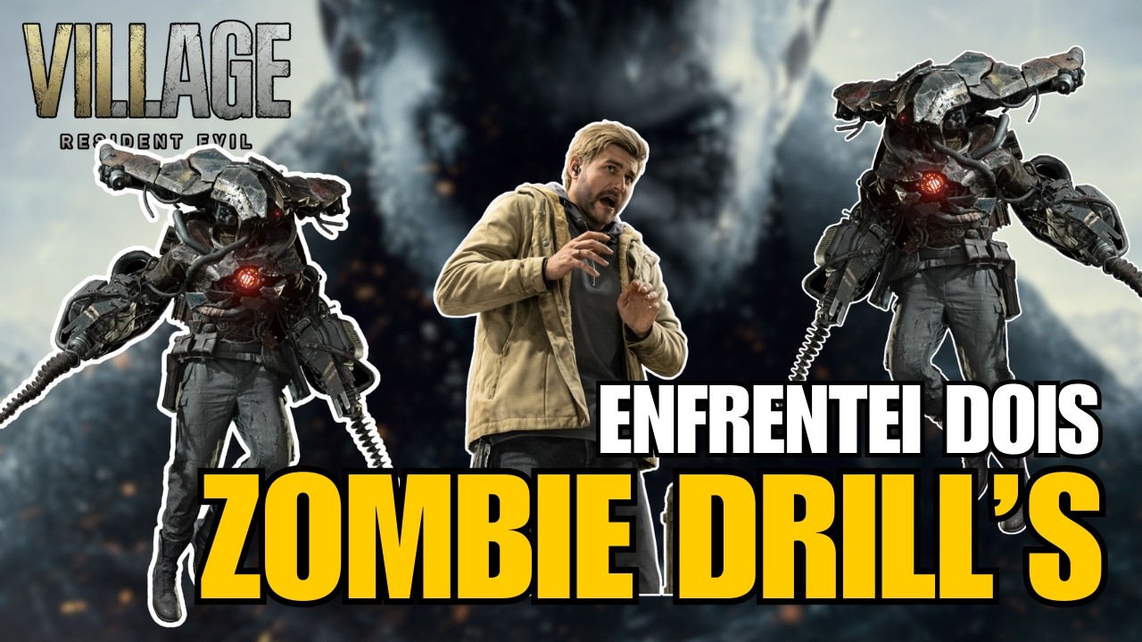 RESIDENT EVIL VILLAGE - ENFRENTEI DOIS ZOMBIE DRILL'S #14