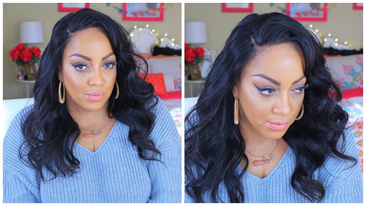 LIKE BUTTA BABY MELTS IN YOUR HAIRLINE PRE-PLUCKED 360 Frontal wig ❤ OMGHERHAIR.com