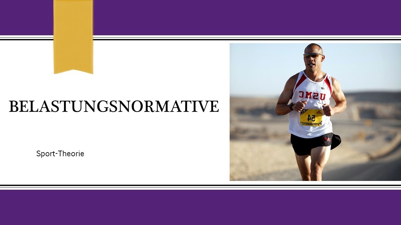 Belastungsnormative in der Sport-Theorie