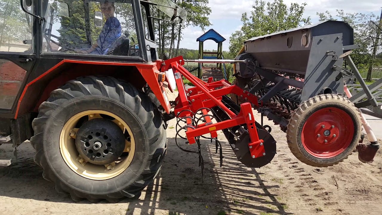 ZETOR 7211+AGREGAT LEKKI DAW-MET +POZNANIAK