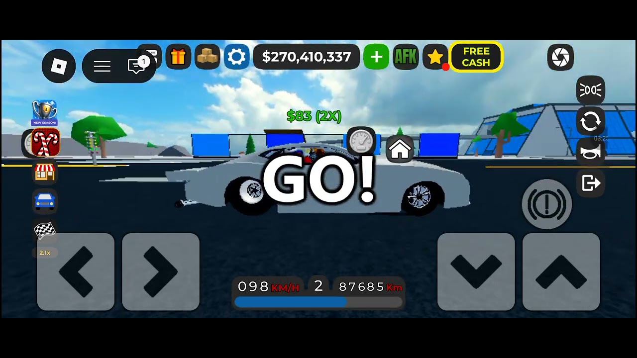 Testando drag cars!