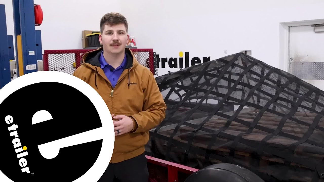etrailer | The Low-Down on the Gladiator Cargo Net with Cam Buckle Tie-Downs