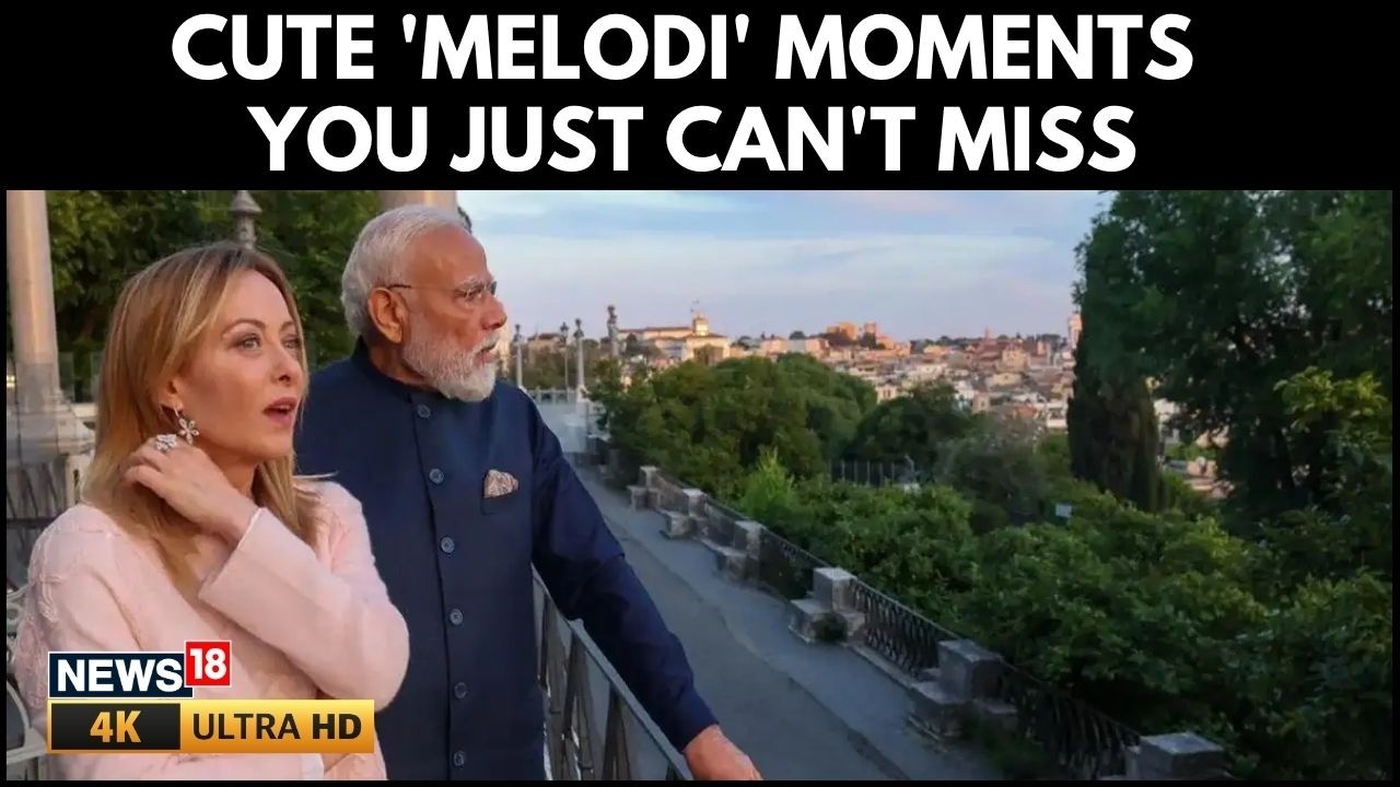 PM Modi & Meloni&rsquo;s Viral &lsquo;Melodi&rsquo; Moments Melt Internet | Cutest Meet-Up Ever In Rome | N18G