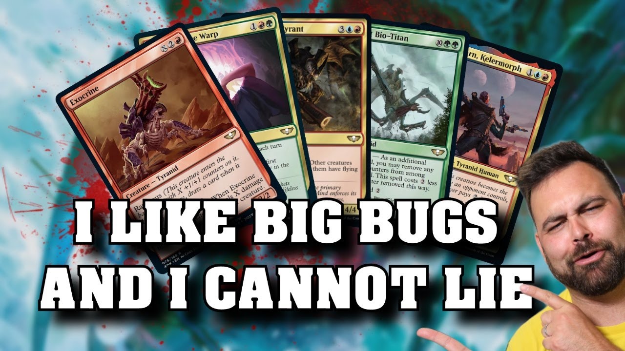 MTG x 40k - Tyranid Commander Deck Previews