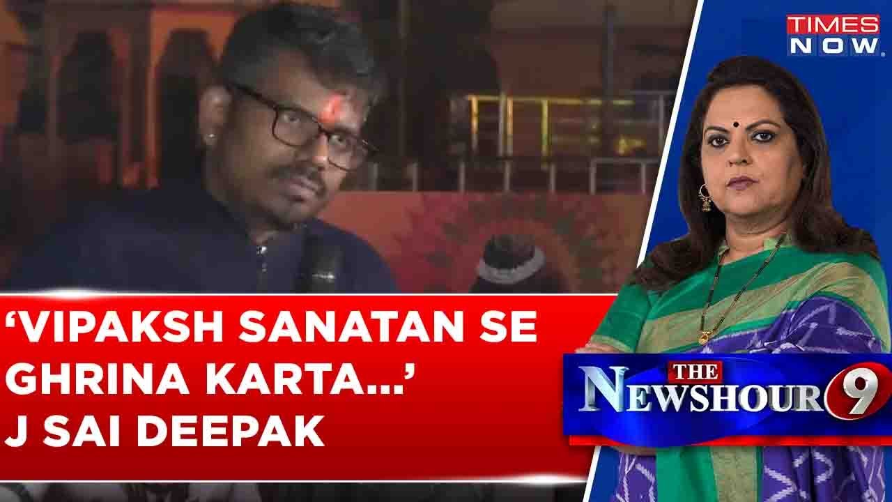 J Sai Deepak Alleges Opposition For Hating Sanatan Dharma: 'Vipaksh Sanatan Se Ghrina Karta...'