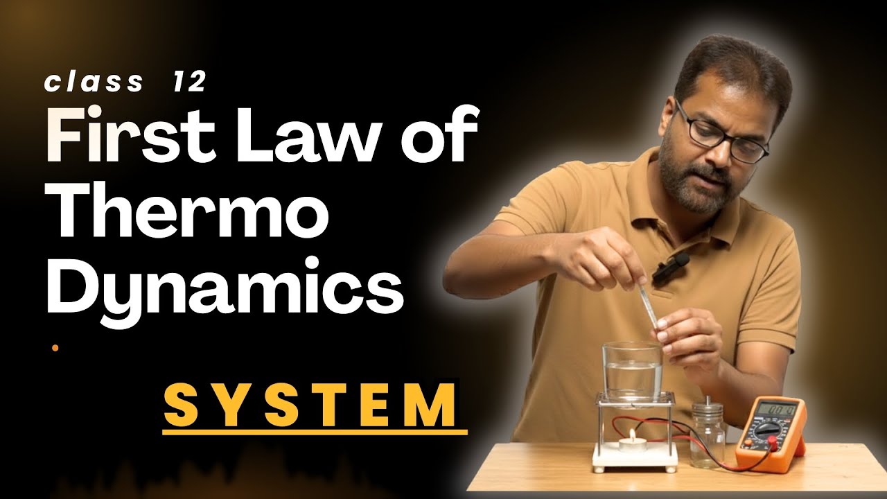 Types of  Systems |  First Law of Thermodynamics | Class 12 Physics
