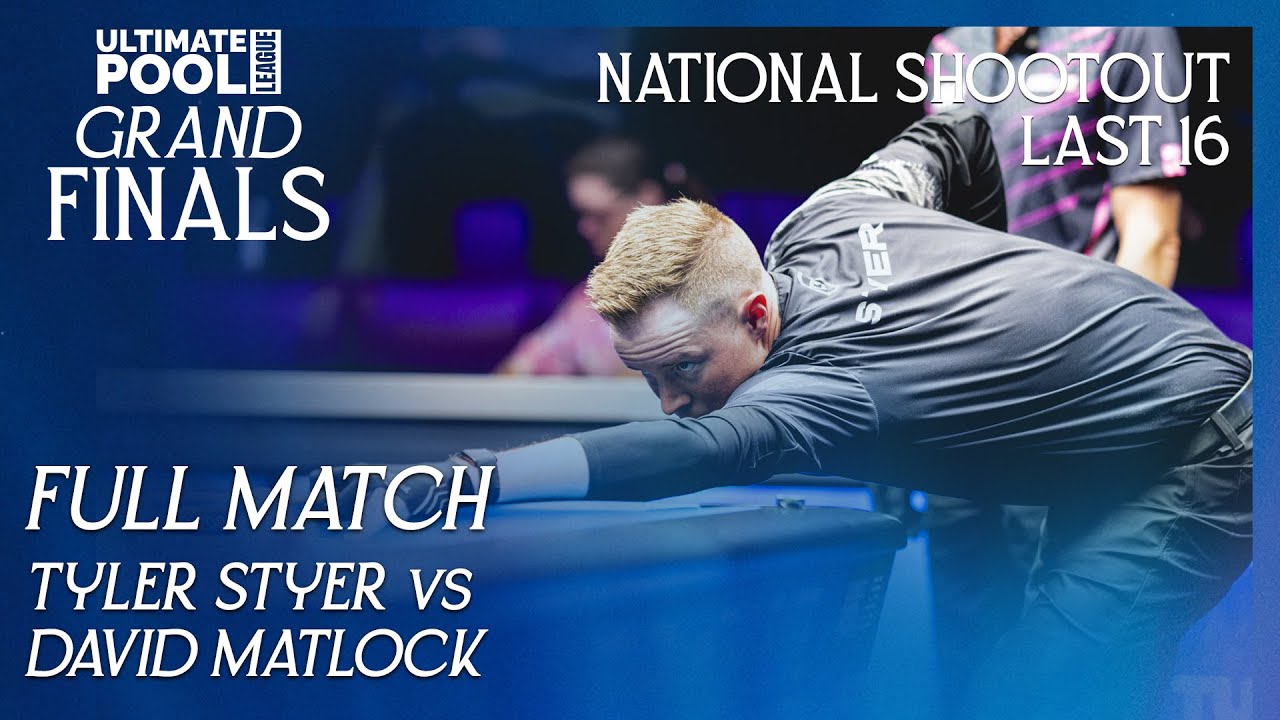 Tyler Styer vs David Matlock | Last 16 | National Shootout