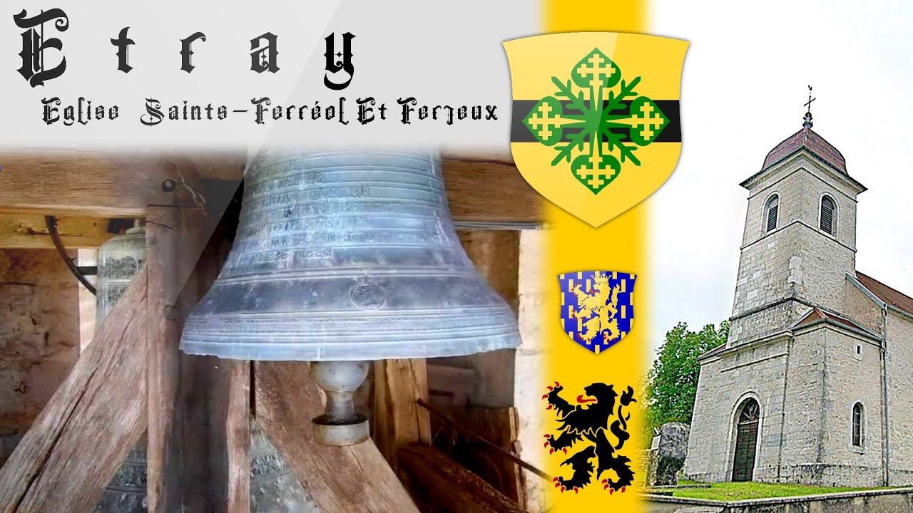 Cloches: Etray (FR-25), Eglise Saints Ferréol-et-Ferjeux
