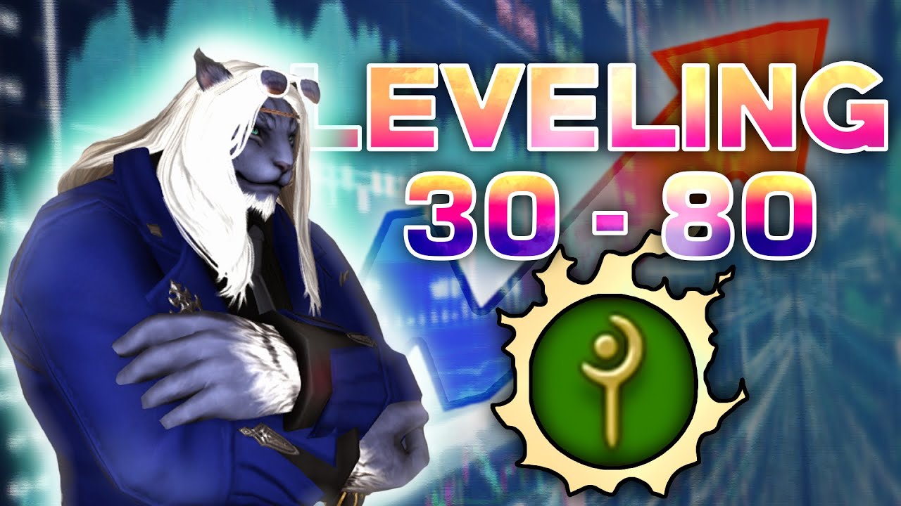 Le Leveling du MAGE BLANC, du niveau 30 au 80