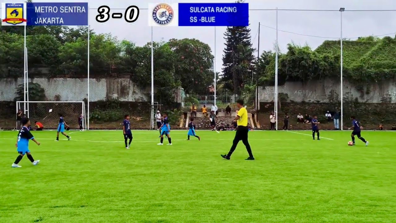 Metro sentra jakarta vs Sulcata racing blue u10 