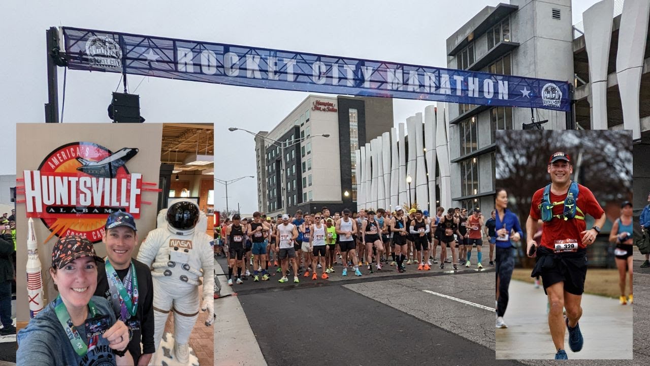 Rocket City Marathon - Completing State Number 14 in Huntsville, Alabama on our 50 States Journey