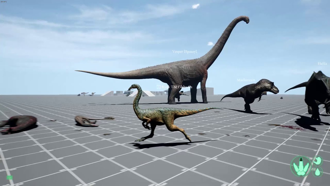 Gallimimus Attacks!- The Isle